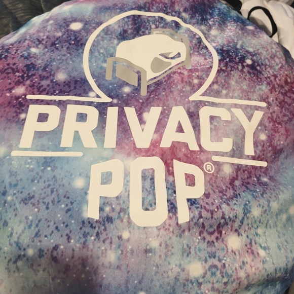 Twin size pastel galaxy privacy pop - Picture 1 of 3